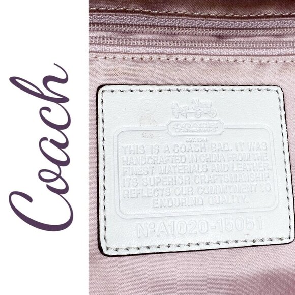 COACH MADISON OP ART IKAT HIPPIE SHOULDER BAG - Picture 11 of 16